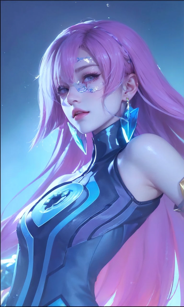 a close up of a woman with long blonde hair wearing a dress, portrait knights of zodiac girl, lovely brigitte from overwatch, brigitte from overwatch, knights of zodiac girl, pink twintail hair and cyan eyes, render of a cute girl, keqing from genshin impact, blond hair with pigtails, senna from league of legends