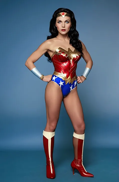 Wonder woman. lingerie. with thong and erotic lingerie. sexy - SeaArt AI