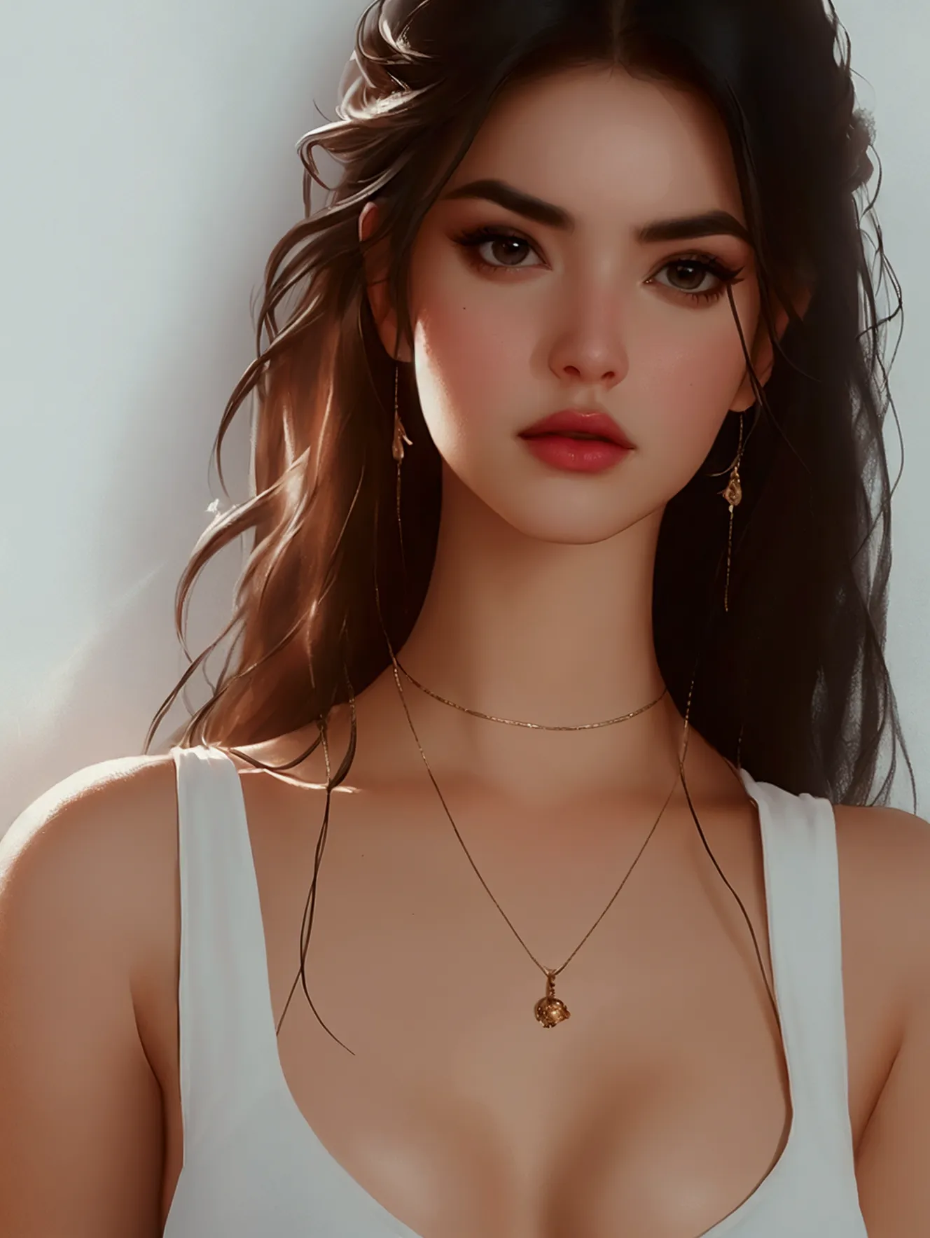 Susana Abaitua, using the best shadow and lighting techniques, to create a mesmerizing portrait that transcends the visual,
ultr...