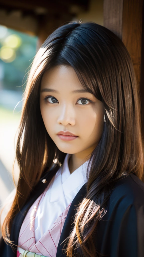 Cute Japanese woman, (16 years old), (Very cute face: 1.3), White moist skin, Looking at the camera, Melancholy expression,
BREAK,
Idol,
BREAK,
(Wearing cute kimono: 1.3), (Highly revealing kimono), Very large earrings, Short length,
BREAK,
(Fighting pose: 1.3),
BREAK,
(Long hair), (Pink hair: 1.2), (Wavy hair), (Gradient hair: 1.3), (Red hair at the ends),
BREAK,
(Realistic: 1.3), Masterpiece, Perfect lighting, (Ultra-high resolution), (8K), (Highly detailed: 1.4), (From the front), (Full body: 1.3), (Symmetrical: 1.2),
BREAK,
(Japanese city streets: 1.2),
BREAK,
(Demon Slayer: 1.4),
BREAK,
(Kasumi Arimura: 1.4),