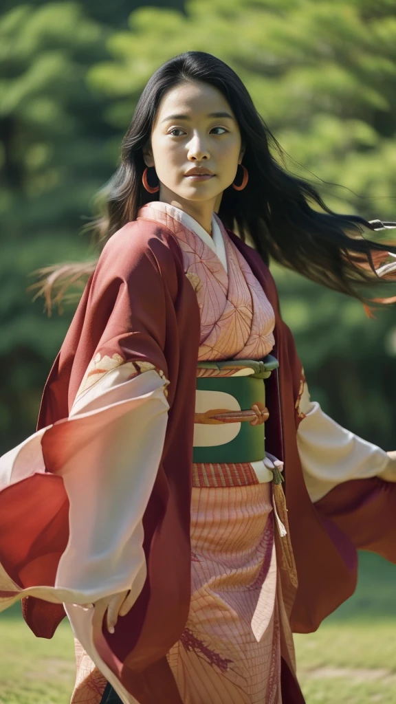 Cute Japanese woman, (16 years old), (Very cute face: 1.3), White moist skin, Looking at the camera, Melancholy expression,
BREAK,
Idol,
BREAK,
(Wearing cute kimono: 1.3), (Highly revealing kimono), Very large earrings, Short length,
BREAK,
(Fighting pose: 1.3),
BREAK,
(Long hair), (Pink hair: 1.2), (Wavy hair), (Gradient hair: 1.3), (Red hair at the ends),
BREAK,
(Realistic: 1.3), Masterpiece, Perfect lighting, (Ultra-high resolution), (8K), (Very detailed: 1.4), (From the front), (Full body: 1.4), (Symmetrical: 1.2),
BREAK,
(Shibuya city in Japan: 1.2),
BREAK,
(Demon Slayer: 1.4),
BREAK,
(Kasumi Arimura: 1.4),