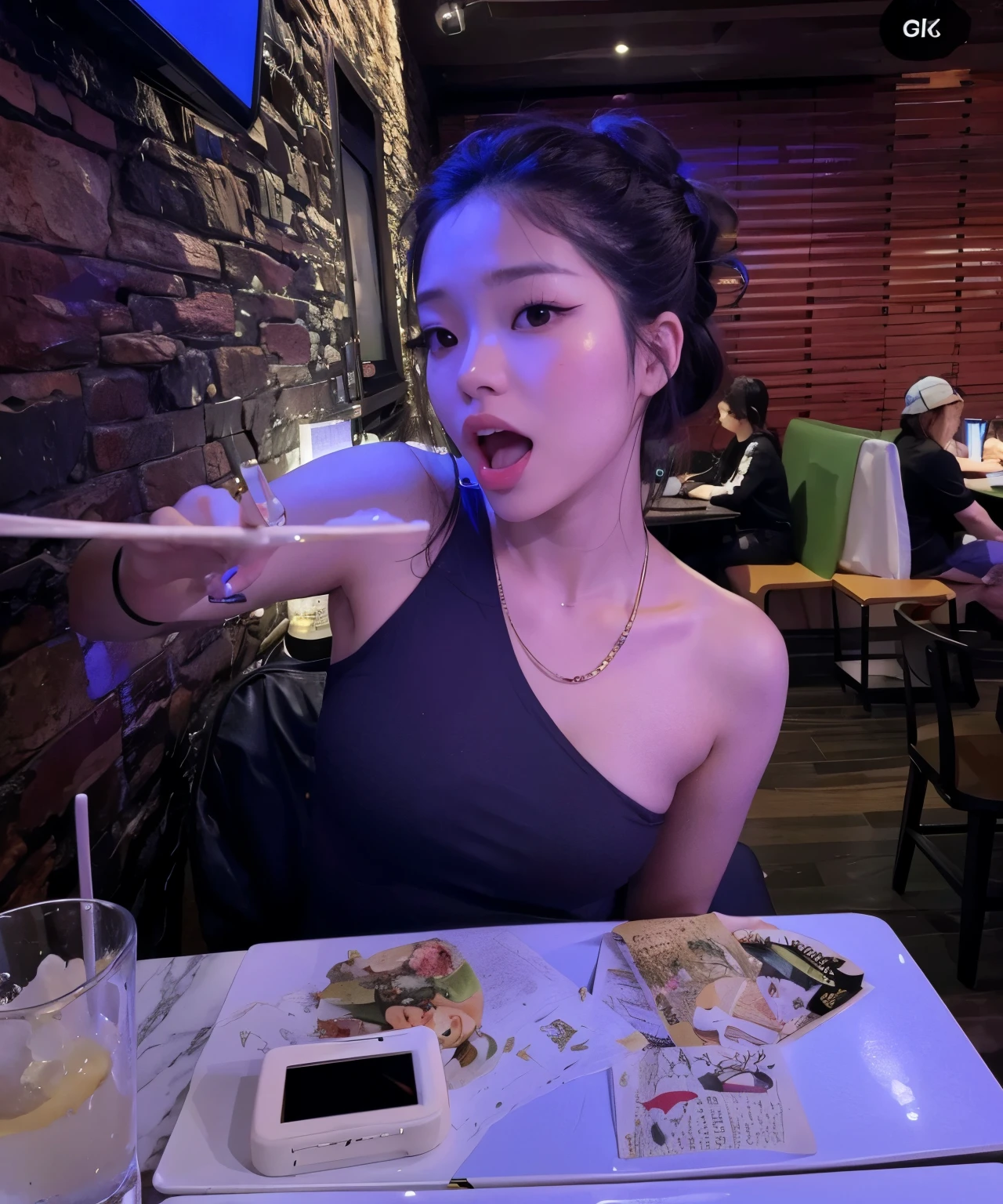 Jennie kim, lateinamerikanisch, perfektes Gesicht 