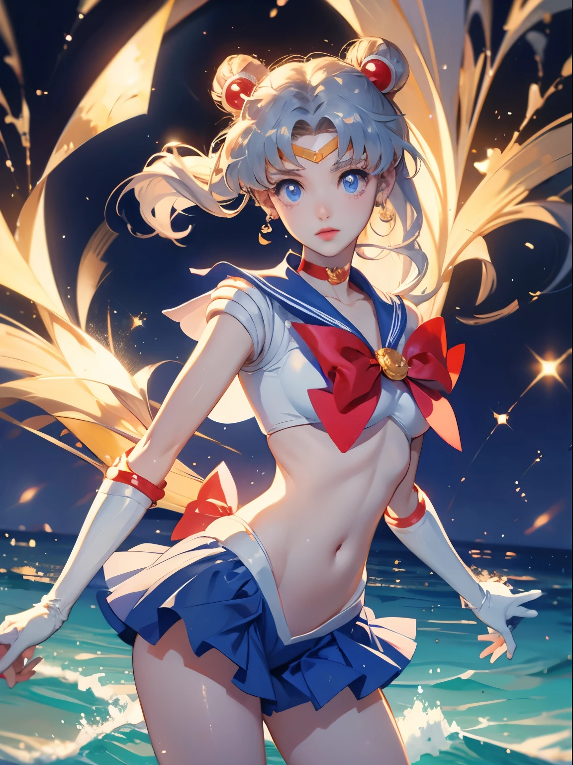 Sailor Moon im Bikini