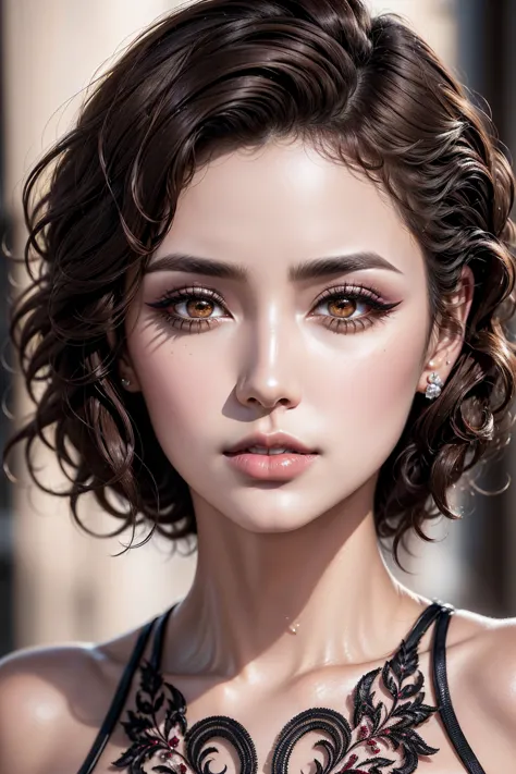 photorealistic Realism 8K Quality, ((1Beauty woman 24 yo)), Beautiful face,  best high quality real texture skin, (A woman with ...