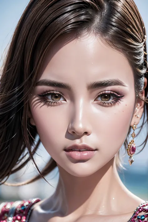 photorealistic realism 8k quality, (high-res, best high quality), ([long(lashes)|perfect(eyeshadows)]:[|blue|pink]), ((clear no ...