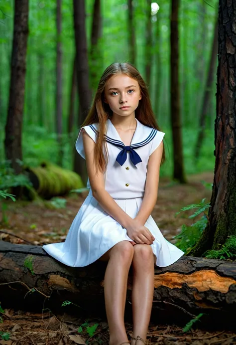 (Realistic photos) Realistic portrait of an 11-year-old Russian girl, alone,
beautiful girl, glowing green eyes, Perfect Eyes,
t...