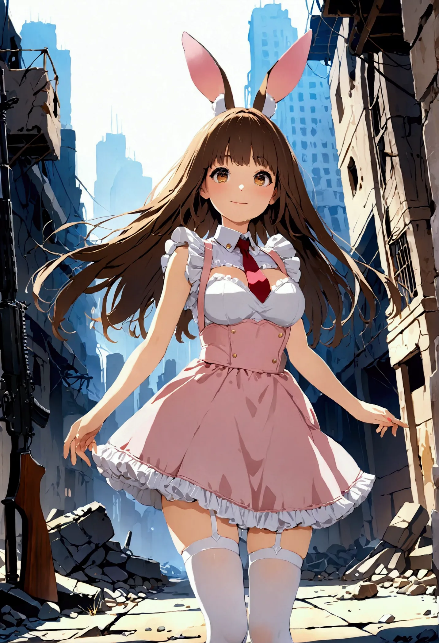 ((1girl)),  super fine illustration, vibrant colors, absurdres extremely detailed cg, 8k wallpaper, (masterpiece:1.3), dynamic a...