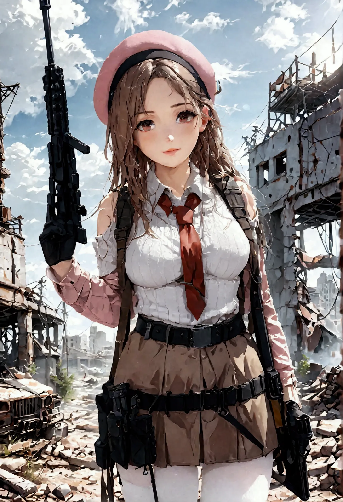 ((1girl)),  super fine illustration, vibrant colors, absurdres extremely detailed CG, 8k wallpaper, (masterpiece:1.3), dynamic a...