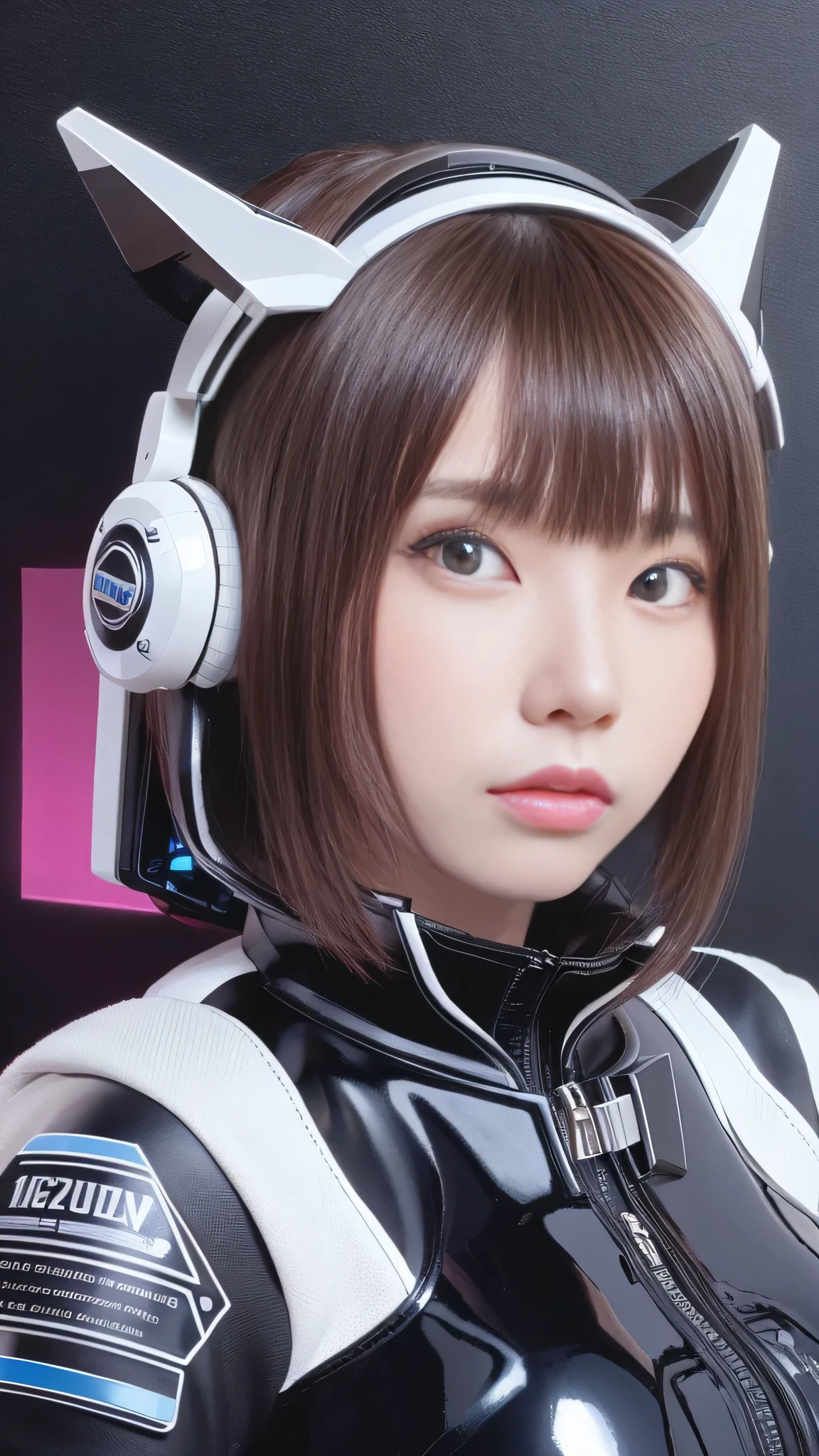 Femme en costume futuriste tenant un casque futuriste et une épée futuriste, tendance sur cgstation, tendance sur cgstation, Portrait d&#39;une jeune fille dans les Chevaliers du Zodiaque, Jolie fille cyborg, fille androïde parfaite, Portrait Anime Fille Astronaute, belle fille cyborg, Fille portant une cyber-armure mecha, Jeu CG, cgsociety とfenghua zhong, Belle jeune fille du sanctuaire Cyborg,１un écran、Seulement une personne、le même