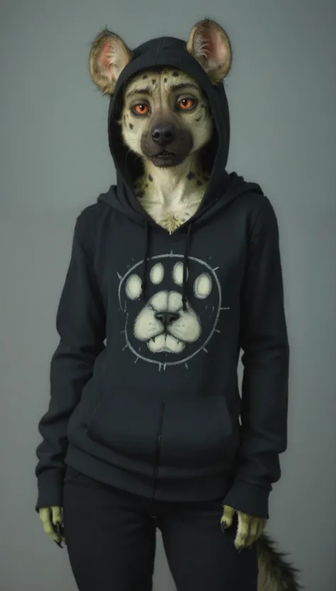 (zPDXL2), score_9, score_8_up, score_7_up, source_anime, 2d, anthro,
1man,spotted hyena,hyena,canine,(sweatshirt:1.4),(slim:0.3),(wide hips:1.4),cute,(muscular:0.4),(spots:1.2),(green body:1.5),(green fur:1.5),(black belly:1.5),(black chest:1.5),(black muzzle:1.2),(long green feline tail:1.2),(slit pupils:1.5, black scleras),green hair,medium haircut,orange eyes,cat eyes,big bulge,pants,art by Tsampikos,(dark shot:1.17),epic realistic,faded,((neutral colors)),art,(hdr:1.5),(muted colors:1.2),hyperdetailed,(artstation:1.5),cinematic,warm lights,dramatic light,(intricate details:1.1),complex background,(rutkowski:0.8),(teal and orange:0.4),
, AissistXLv2, unaestheticXL_bp5, SimplePositiveXLv2, zPDXL2 PonyXLV6_Scores