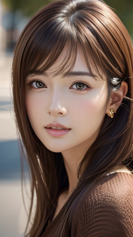 (Representative works:1.3)、(8k、Realistic、RAW Photos、Best image quality:1.4)、(30 year old mature woman)、Small face、Beautiful Face、(Realistic Face)、No makeup、Natural Makeup、light makeup、 (Dark brown hair)、Beautiful hairstyle、Realistic eyes、Beautiful details、 (Realisticな肌)、Beautiful Skin、 (sweater)、 Confused、 charm、超High resolution、Ultra-realistic、 High resolution、Golden Ratio