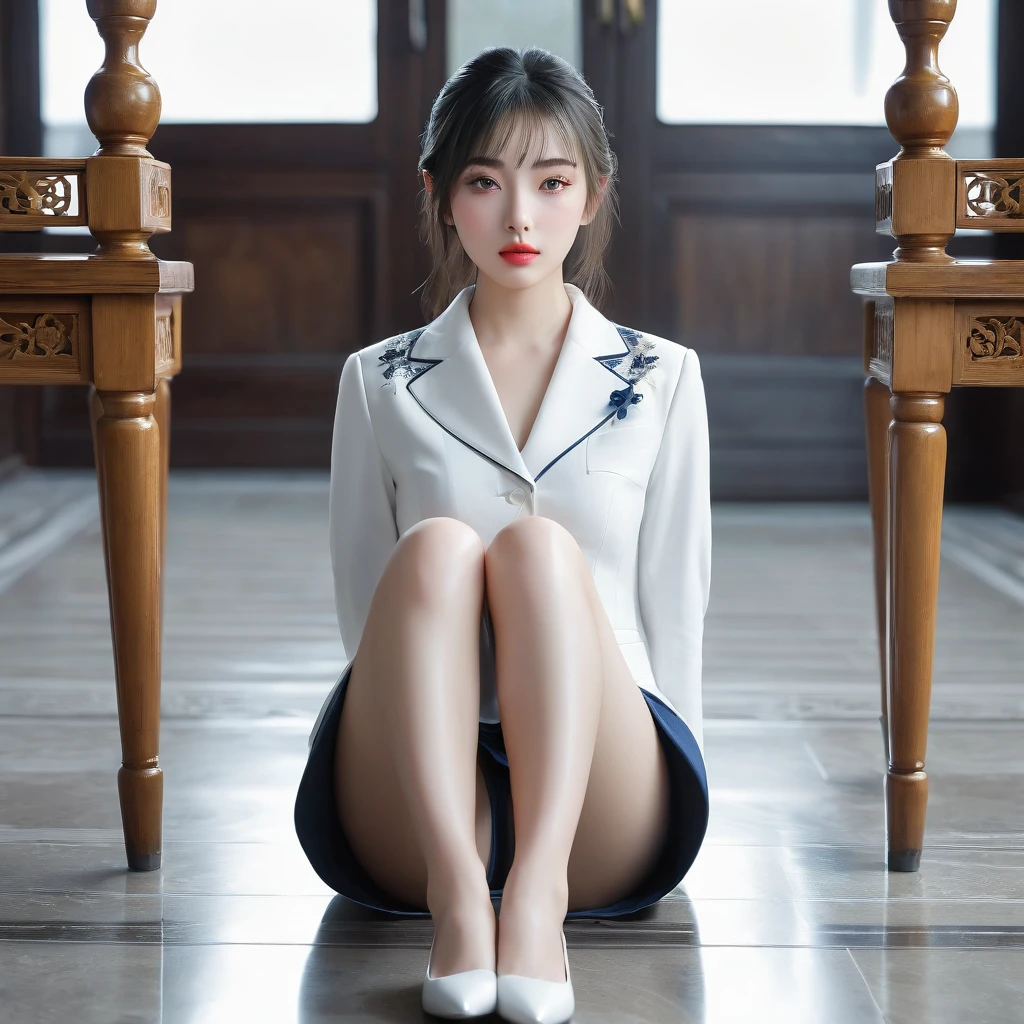 (masterpiece, Highest quality:1.2), One girl, alone, Sit with your legs apart, Generated in SFW, ARW