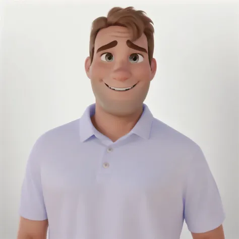 A disney pixar style man, high qualiy, best qualityer