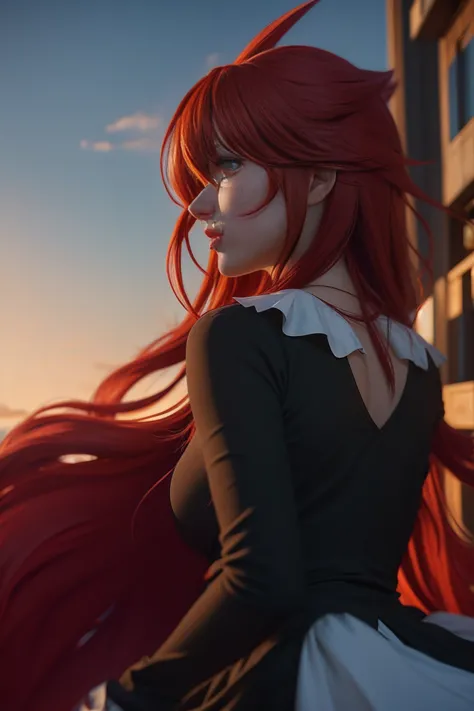 realistic photo of rias gremory