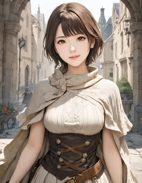 (best quality:1.2), 1girl, octopath traveler, knight, cowboy shot, shoot from front