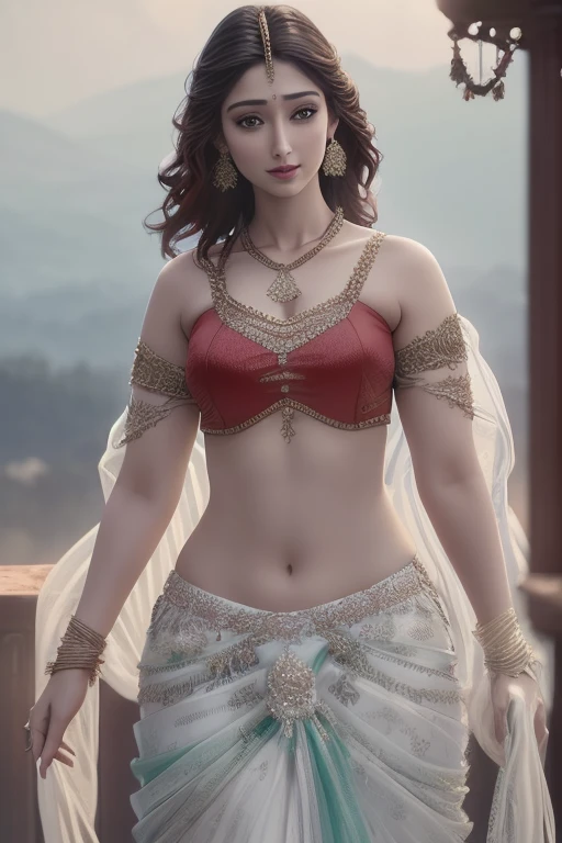 best quality, masterpiece, detailed, realistic, 1girl, detailed, realistic body, detailed eyes, detailed face, ultra high details, masterpiece,
Indian girl, Indian saree, looking at viewer, fair skin, modern, navel, indian model,
masterpiece, best quality, highest quality, cinematic lighting, (volumetric lighting), extremely detailed CG unity 8k wallpaper, focused, 8k wallpaper, 4k wallpaper, extremely detailed, ultra realistic, photorealistic, sharp focus, absurdres, (HDR:1.2), (high contrast), photograph, detailed and intricate, instagram, portrait, highly detailed, digital painting, artstation, concept art, smooth, sharp focus, illustration, cinematic lighting (wearing a red-sari)A young woman with white skin
 