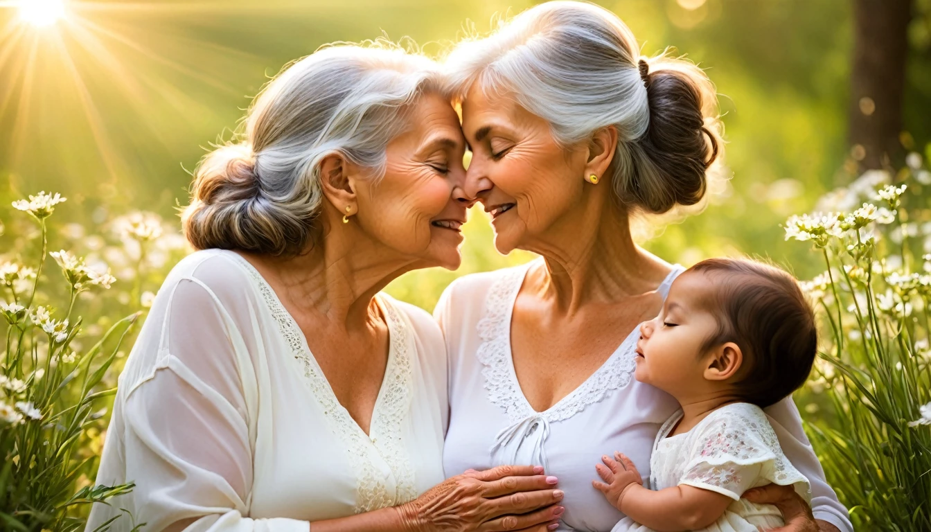 Being a grandmother is a divine gift, a spiritual gift that transcends time and space. It is as if God had planted in our hearts a seed of unconditional love, a flame that will never go out. This role, dear ones, is not just a title of endearment, but a mission of love and care that echoes into eternity.