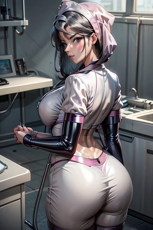 nurse uniform,hospital, latex nurse suit,nurses,busty,elbow gloves,labcoat,grey hair woman,red eyes , gigantic ,medical instruments,asian nurse,two nurses,speculum,examination room,oversize ,big ass ,strap on, lay on table ,legs spreaded,giving birth,gyno chair , dentist,Milf,latex,pink uniform,oversize breasts