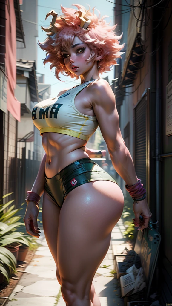 (((2 chicas))), gran estetica, ((My Hero Academia)), 

Mina Ashido, voluptuoso, espléndido, atractivo, impresionante, ((rosa_cabello)), ((rosa_piel)), ((amarillo_eyes)), caderas amplias, insanely detallado accentuated big booty, vistiendo lencería victoriana con encaje, Muslos gruesos, highly detallado, de la máxima calidad, ((obra maestra illustration)), 

especies, Asian, highly espléndido, atractivo, voluptuoso, grande_mama, caderas amplias, insanely detallado accentuated big booty, vistiendo ropa de tenis, 

((obra maestra, mejor calidad, ultra_detallado)), hermosa obra de arte, Fondo inmersivo, iluminación volumétrica, 8k hd, atmósfera cinematográfica