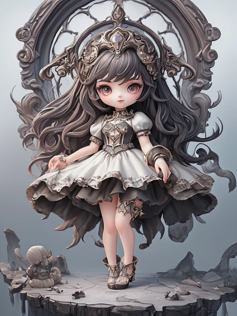 (((masterpiece､Highest quality､High resolution､Super detailed description､)))､(Chibi character&#39;s daughter:1.6)、3 heads､White Bob､Small devil､Succubus､Luxury Lingerie、Micro Mini Skirt､Red, transparent knee socks､Rose Charm、smile、whole body立ち姿、Alone､Church altar､(((Chubby､((Big Breasts､))､(very lush udder)､Big Ass､)))､Red High Heels､Horn headband､Very thick legs､((JK、A girl alone))、(Petite cute、beautiful girl)、(Cute Face)、(Cute eyes)、(Exquisite)、(High depth of field)、((Beautiful and aesthetic))、(whole body)、(鬠红)、(Big ribbon in hair)、(lipstick)、(Earrings)、((Take a cute pose diagonally))