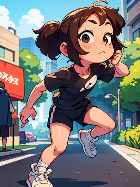 a chibi fitness character outfit