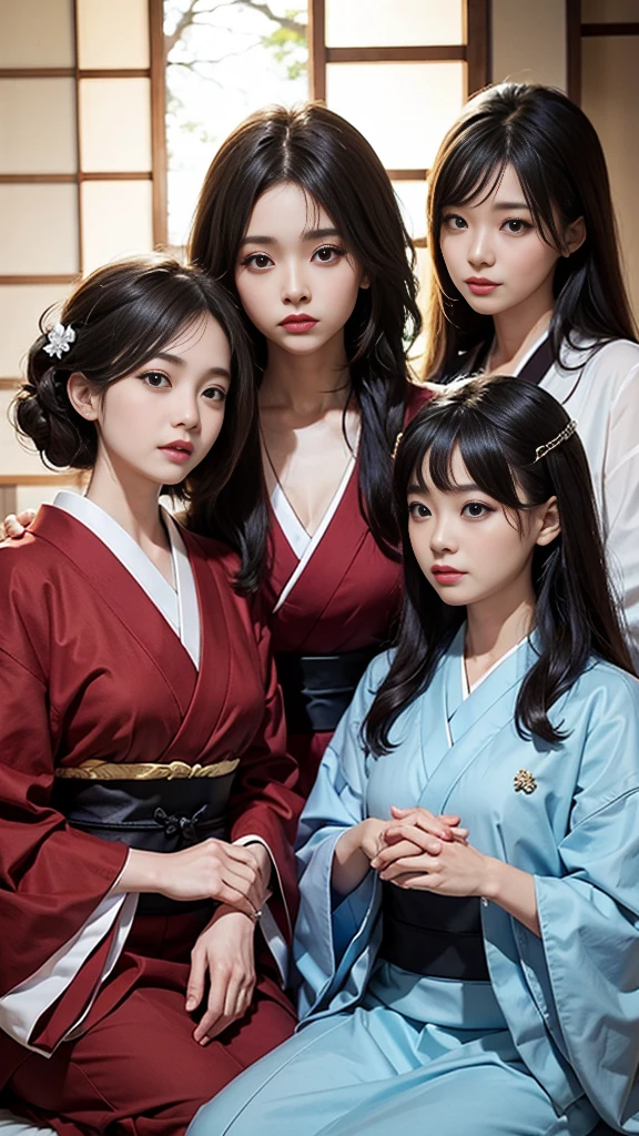 (((Photo de groupe des 3 meilleures mamans japonaises)))、Tout le monde a un style et une coiffure différents, mais ils&#39;vous êtes tous beaux.、((Ils sont tous obscènes, grand et avoir des seins trop gros..))、Diverses poses sexuelles、Ils ont tous de gros seins、Porter un pull en tricot sans manches à col roulé blanc、La pièce était remplie d&#39;une odeur de stimulants.、((Tout le monde met en valeur ses gros seins))、salon