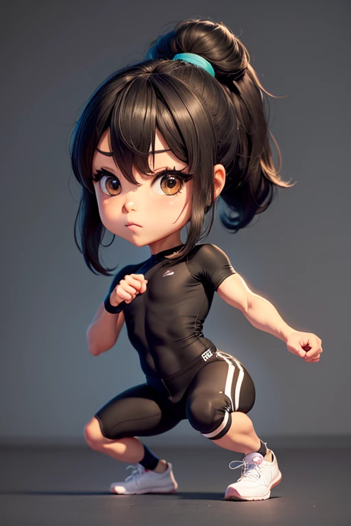 a chibi fitness character outfit
