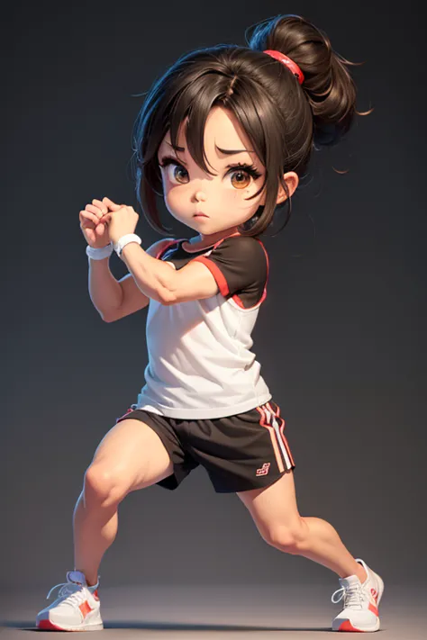 a chibi fitness character outfit