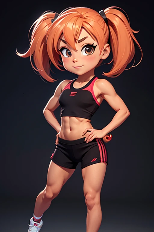 a chibi fitness character outfit
