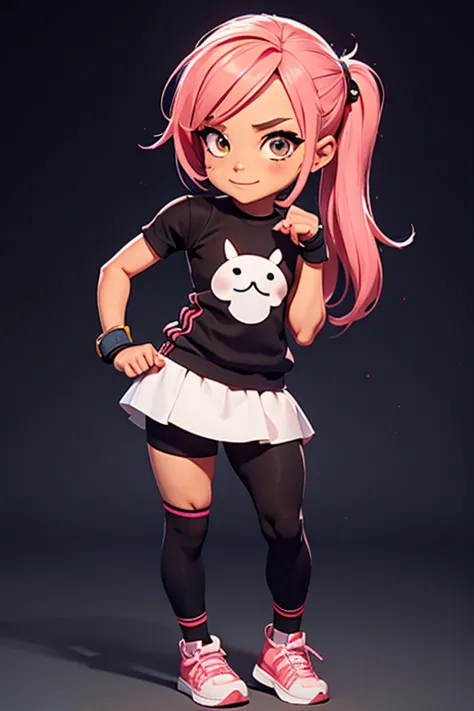 a chibi fitness character outfit