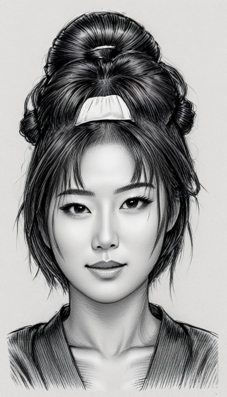 drawing of a geisha, realistic sketch, hyperrealistic sketch, detailed pencil sketch, pencil sketch, realistic digital drawing, detailed sketch drawing, highly detailed portrait, detailed 4 k drawing, pencil draw, highly detailed sketch, realistic drawing, extremely detailed portrait, detailed but rough, pencil drawing illustration, realism drawing, detailed sketch, sketch art,((high quality, masterpiece:1.4)), 1girl, ((upper body)), portrait sketch, messy drawing, messy charcoal spots, unfinished sketch, sketchbook charcoal style drawing of a woman, sketchbook drawing, sketchbook, beautiful hair, medium short hair, beautiful face, symmetrical face, symmetrical eyes, ((paper material background)), realistic charcoal lines, imperfect drawing, charcoal crumbs, charcoal lines, imperfections,  
Waiting to start,wong-chans