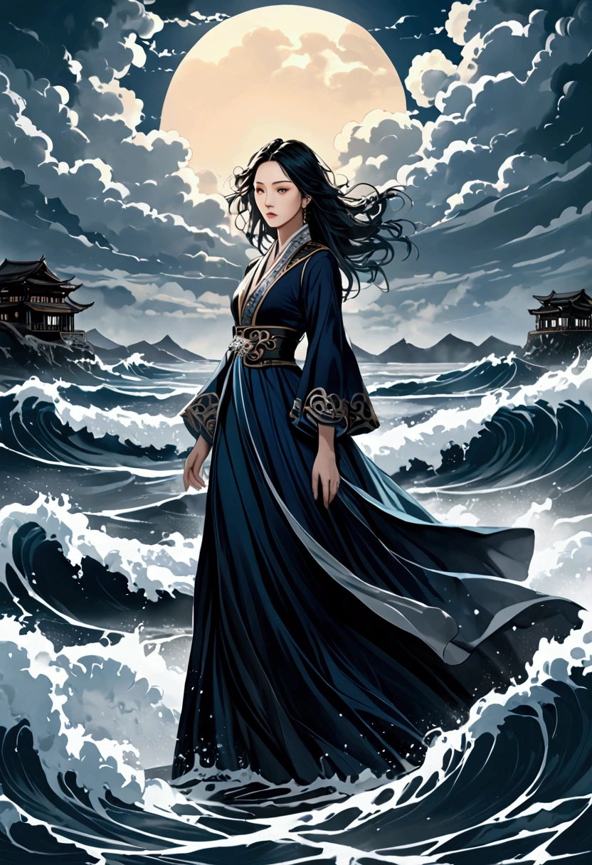 Jinhsi from Wuthering waves,best quality, high resolution, 8k