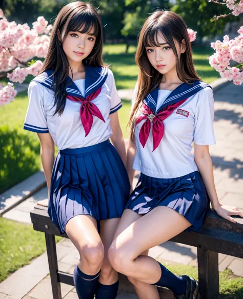 1girl,18yo girl,sailor uniform,((ankle length skirt)),beautiful detailed eyes,beautiful detailed lips,extremely detailed face,lo...