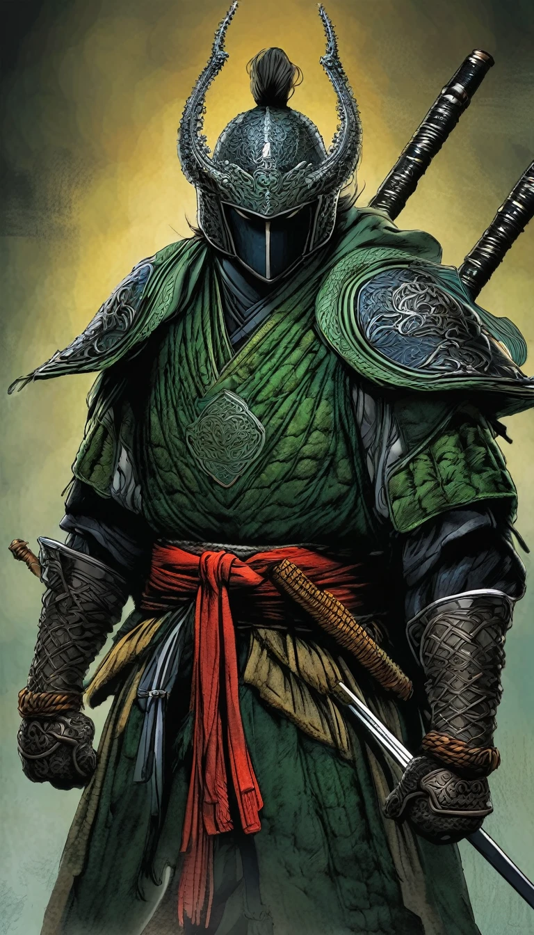 spider man ronin, style lord of the rings 