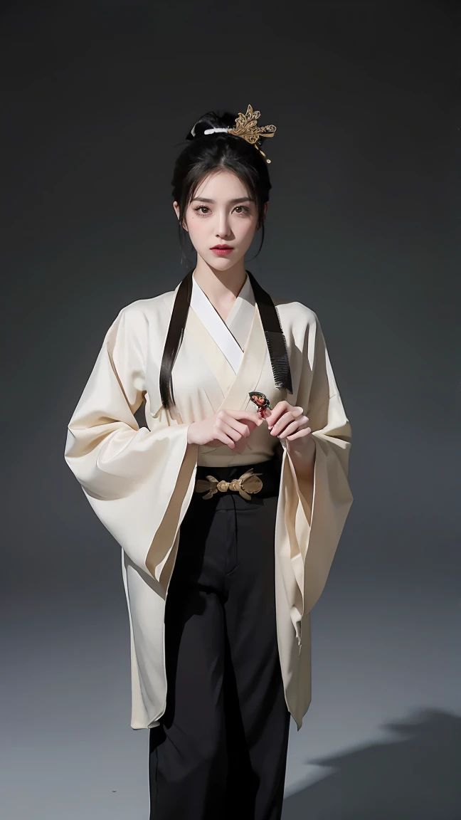 (masterpiece), best quality, Expressive eyes, Perfect face, HD, Benissato, Meinoichi, Snake tattoo, She is a tall and mature woman.，fit，Curved，Long legs，Long arms, Even though she is a ninja herself, Benissato has the appearance of a beautiful and seductive geisha, She has porcelain skin.，Her long black hair was tied into a bun with a hairpin and a traditional comb.。, Benissato is covered in serpent tattoos that come alive when she uses her powers and will usually appear naked during a battle to throw off her male victims, She is wearing a traditional Japanese geisha robe, whole body, Pants, Long sleeve, Vest, sandals, kimono, dividend, Snake Paranormal 