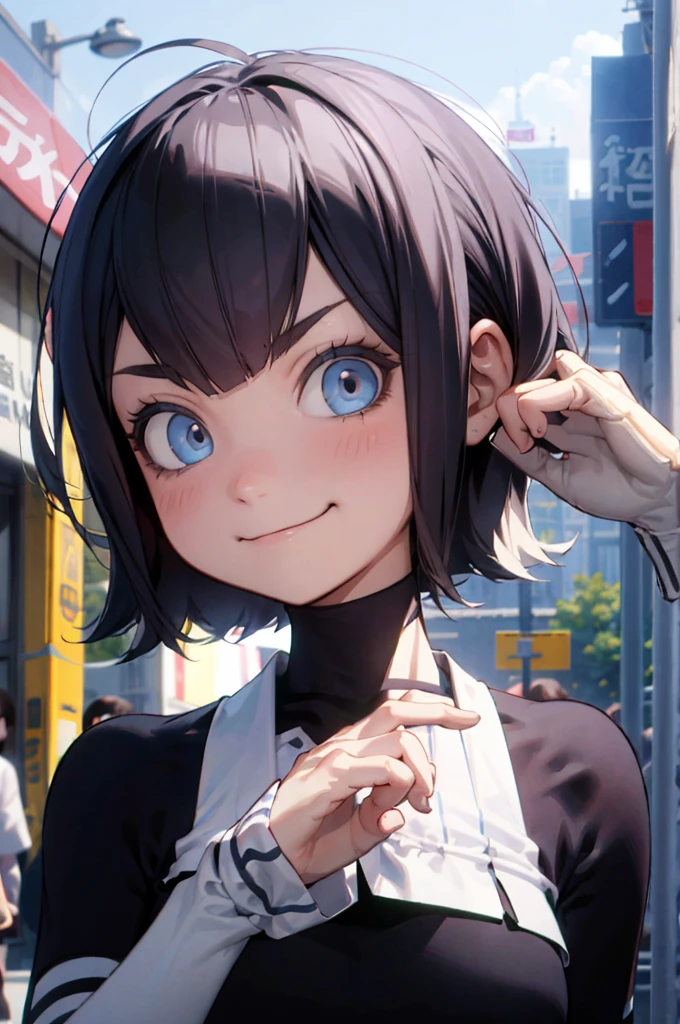 insanely detailed, absurdres, ultra-highres, ultra-detailed, best quality,
1girl, solo, nice hands, perfect hands,
BREAK
 mavis dracula, dress, striped thighhighs
BREAK
(smirking, evil smile:1.2), closed mouth, (:3:1.3), v-shaped eyebrows, standing
BREAK
slender, kawaii, perfect symmetrical face, ultra cute girl, ultra cute face, ultra detailed eyes, ultra detailed hair, ultra cute, ultra beautiful,
BREAK
in harajuku, shibuya, tokyo, street, crowd, cityscape,
BREAK
small breasts,