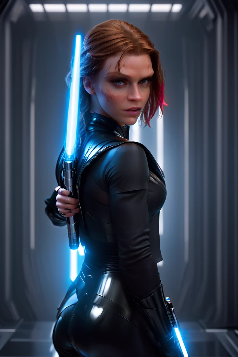 Techwear fashion breathtaking, natural light, dynamic angle, (anti-aliasing:1.2), elegant, soft scattered light, dramatic scene light saber . Futuristic, cyberpunk, urban, (tactical:1.23), sleek, dark, highly detailed digital painting, artstation, concept art, smooth, sharp focus, illustration, art by artgerm and greg rutkowski and alphonse mucha
