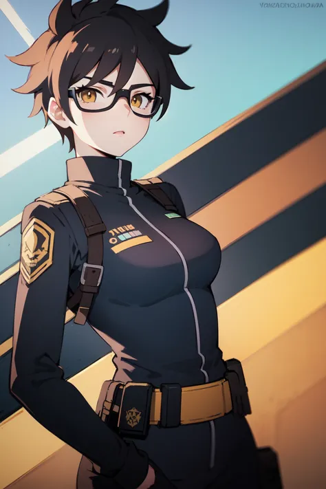 tracer woman cop