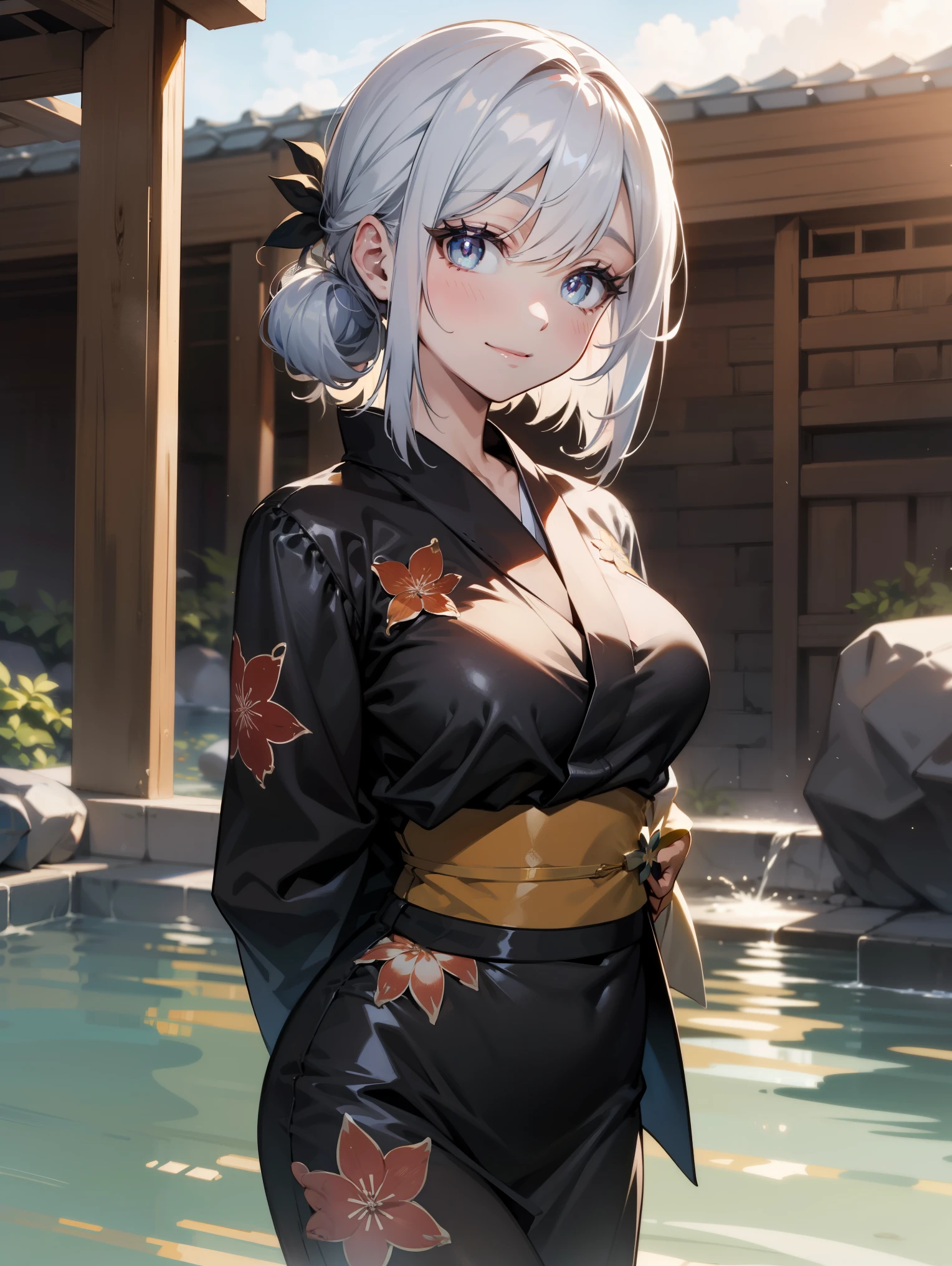 beautiful older women with long grey hair and grey eyes
перерыв (юката:1.2),
перерыв onsen, пар, (частично погружен в воду:1.3), смотрю на зрителя, улыбка,((руки за спиной:1.5)),
перерыв (шедевр:1.2), Лучшее качество, Высокое разрешение, единство 8k обои, (иллюстрация:0.8), (красивые детализированные глаза:1.6), очень детальное лицо, идеальное освещение, чрезвычайно подробная компьютерная графика, (Идеальные руки, идеальная анатомия),