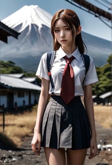 dystopian style, sidelight,slender,shiny make-up,sweat,blurry background,rim_light,frontlight,22yo,
rio,(school_uniform:1.2),
th...