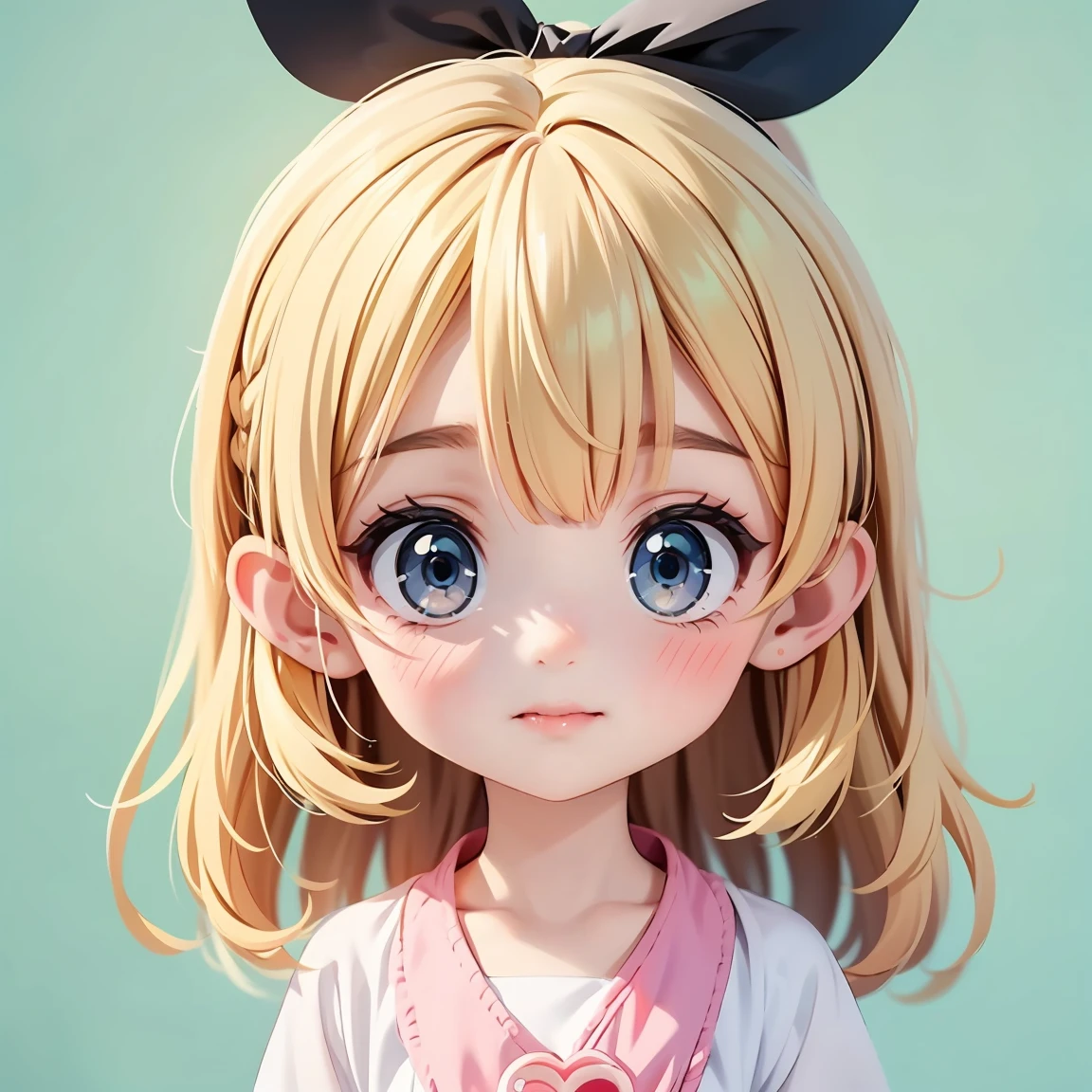  Super Chibi Character：1.8、wearing cute sandals、All-over simple and light color background：1.8、Blonde Hair、Cute 7 year old girl、Random cute outfits、Super Chibi Character：1.8、Sandals with ribbon、My face is pale and I&#39;m feeling unwell：1.8