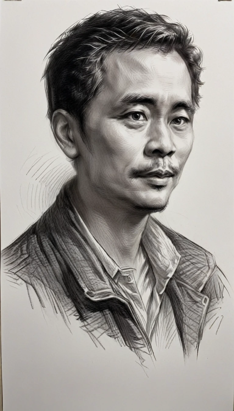 Il y a un dessin d'un homme de 3 ans , cheveux courts crépus, petit sourire, illustration de portraits, Style artistique non Bowater, portrait d&#39;illustration détaillé, portrait d&#39;illustration numérique, dessin de style vectoriel, portrait au trait, dans un style d&#39;illustration numérique, portrait stylisé, Illustration de style dessin animé, portrait détaillé, joli portrait, Dirigé par: Milton Menasco, portrait de dessin animé, Style d&#39;illustration aquarelle
