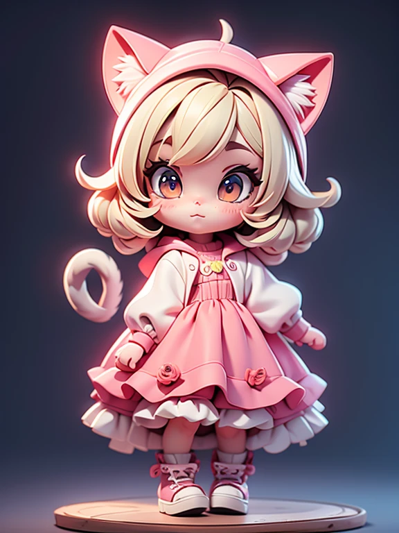 a chibi cat outfit.
