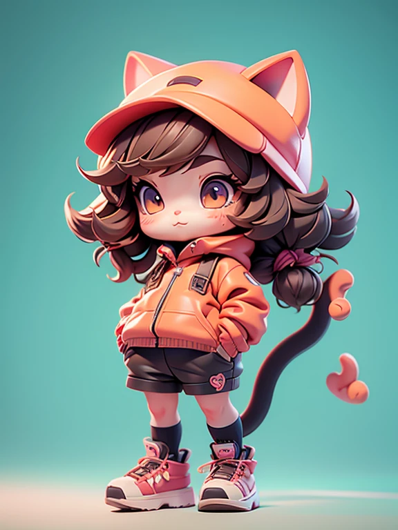 a chibi cat outfit.
