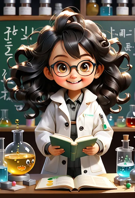 (((chibi baby uhd))) chemistry remains with its original characteristics (your eyes are the color of honey ) mascot and , atoms,...