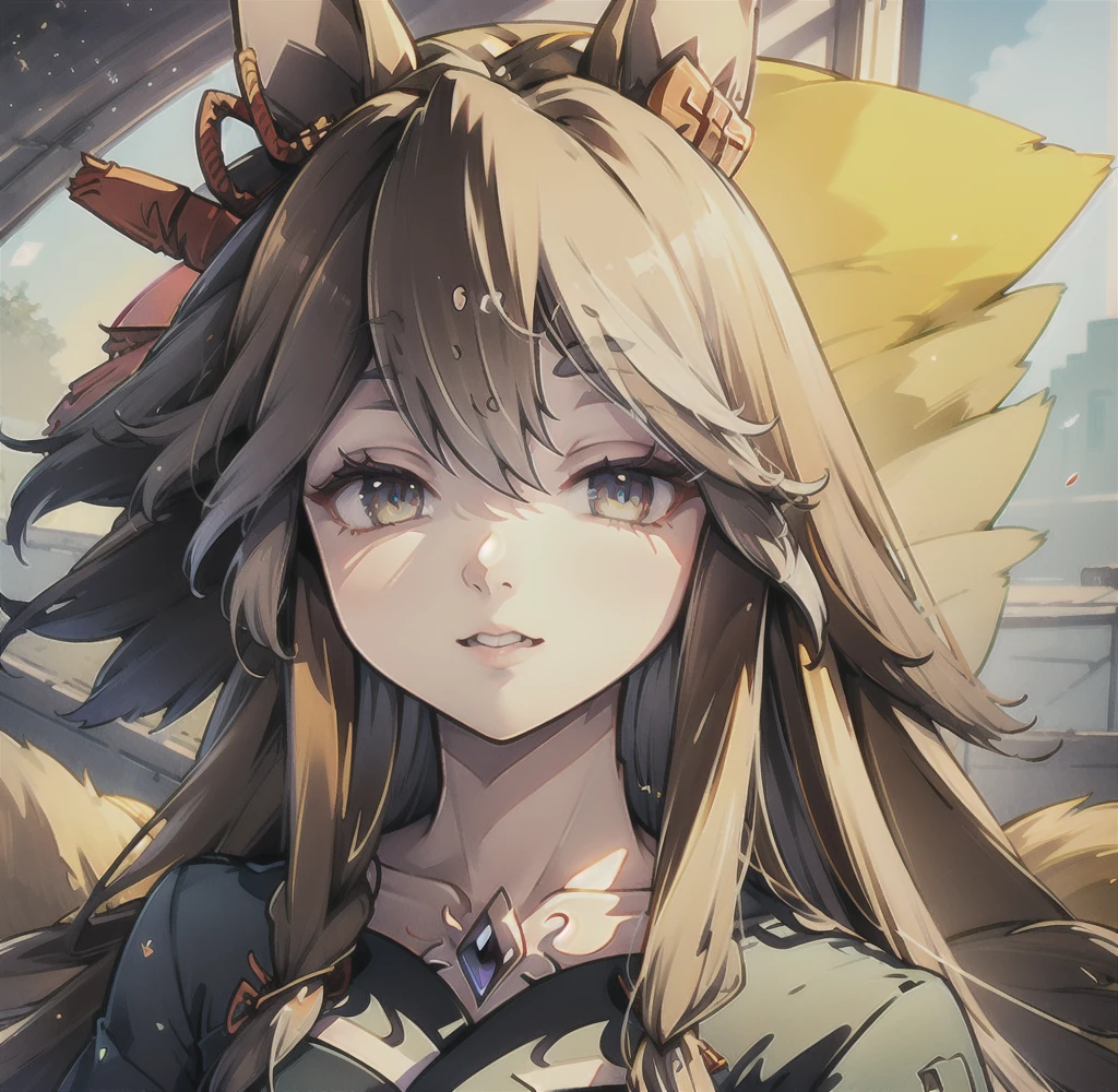 Highest quality, masterpiece, Ultra-high resolution, (Realistic:1.2), One girl, (Detailed face:1.2), (Detailed eyes:1.2), (Detailed Hair:1.2), (Detailed clothing:1.2), 4K, Fox ears,Miko costume