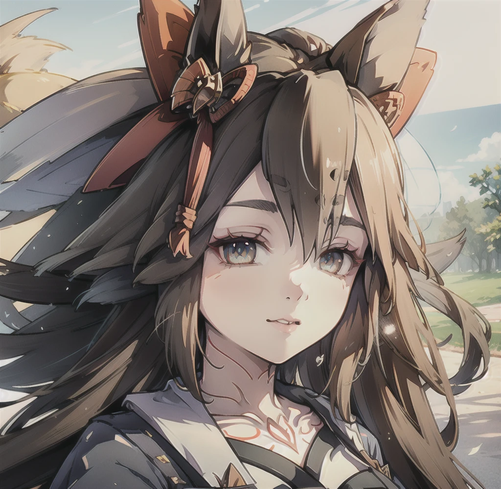 Highest quality, masterpiece, Ultra-high resolution, (Realistic:1.2), One girl, (Detailed face:1.2), (Detailed eyes:1.2), (Detailed Hair:1.2), (Detailed clothing:1.2), 4K, Fox ears,Miko costume