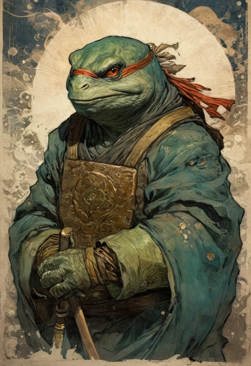 by Tsutomu Nihei,(seltsam aber unglaublich schön:1.4),(Meisterwerk, beste Qualität:1.4),im Stil von Nicola Samori,Teenage Mutant Ninja Turtles Jennika, kleinere Schnauze, Ukiyo-e-Kunst,Alphonse Mucha Style Seite