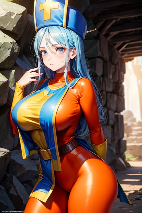 masterpiece, highest quality,  unreal engine,  super resolution,  very detailed, 

beautiful woman, dragon quest female monk, lo...