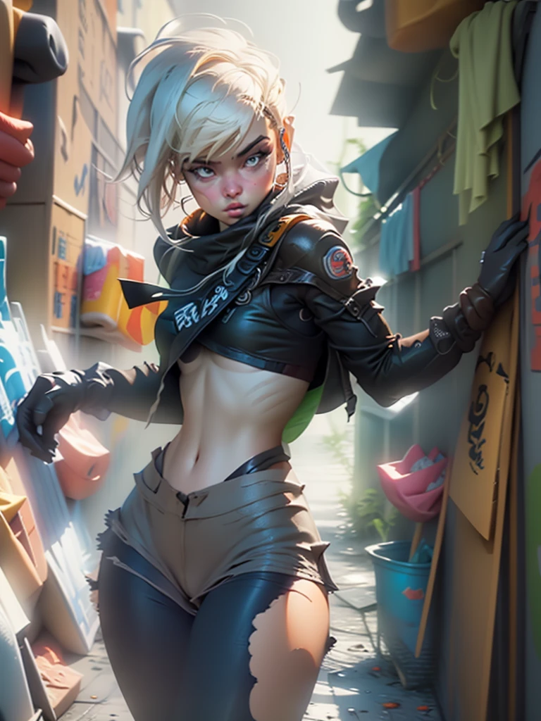 unreal engine:1.4,Ultra realist CG K, photorealistic:1.4, skin texture:1.4, artwork 1 girl, Pistol gatling, shell, looking at the viewer, dynamic pose, hits, ammunition belt, gloves, old, shooting, extremely detailed :1.4, more detailed, optical mixing, playful patterns, animated texture, Unique visual effect, or cyberpunk yellow color, red pantyhose, yellow leather miniskirt, masterpiece, ((colors, cian, vegetables, rosa, Brown: 1.2)) , Realistic 8k digital art.)), 32K, Focus feet 